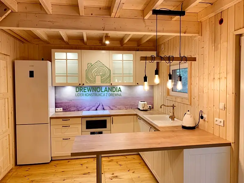 Drewniany domek rekreacyjny całoroczny CRP1 7x5 (35 m²)