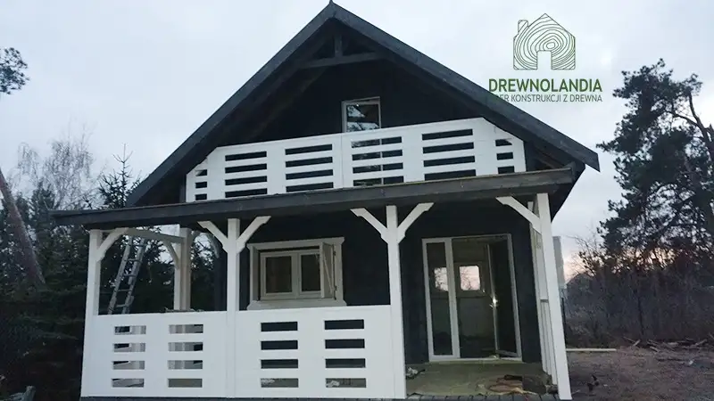 Domek Dawid 6m x 5,5m + taras 5m x 3,2m