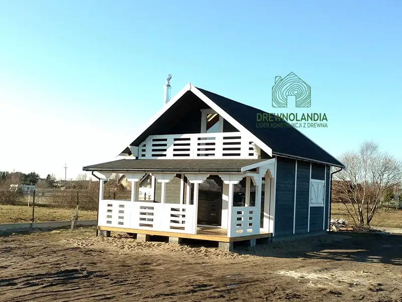 Domek Dawid 6m x 5,5m + taras 5m x 3,2m