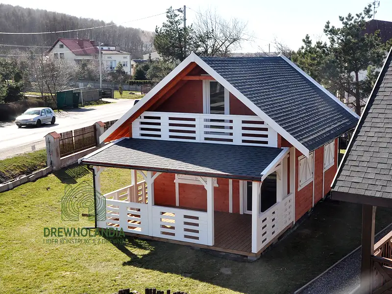 Domek rekreacyjny całoroczny CRP7 - 33 m²