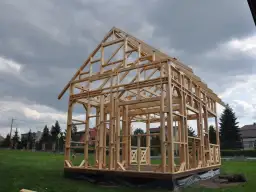 Drewnolandia domek szkieletowy olaf