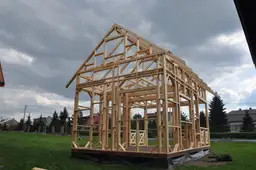 Drewnolandia domek szkieletowy olaf