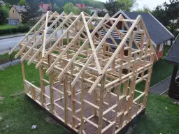Domek kanadyjski szkielet bez pozwolenia