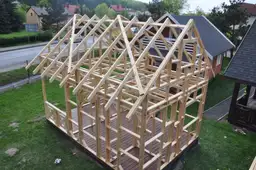 Domek kanadyjski szkielet bez pozwolenia