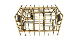 Szkieletowy domek letniskowy