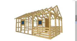 Domek norweski hytte drewnolandia