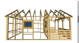 Domek drewnolandia bez pozwolenia