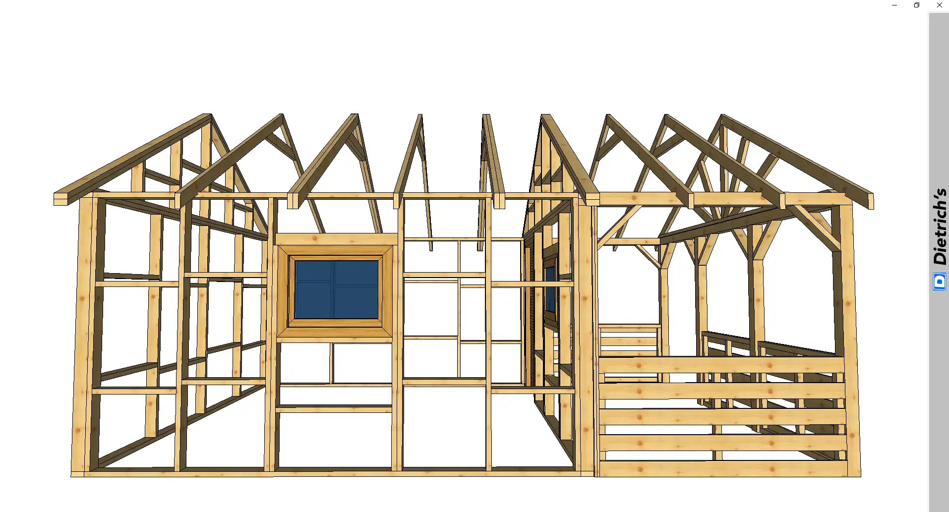 Domek Aleksander - wersja szkieletowa