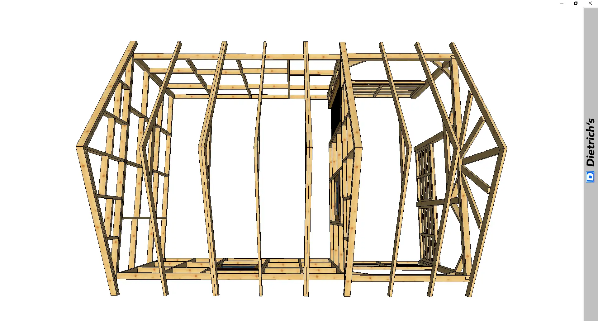 Domek z drewna hytte