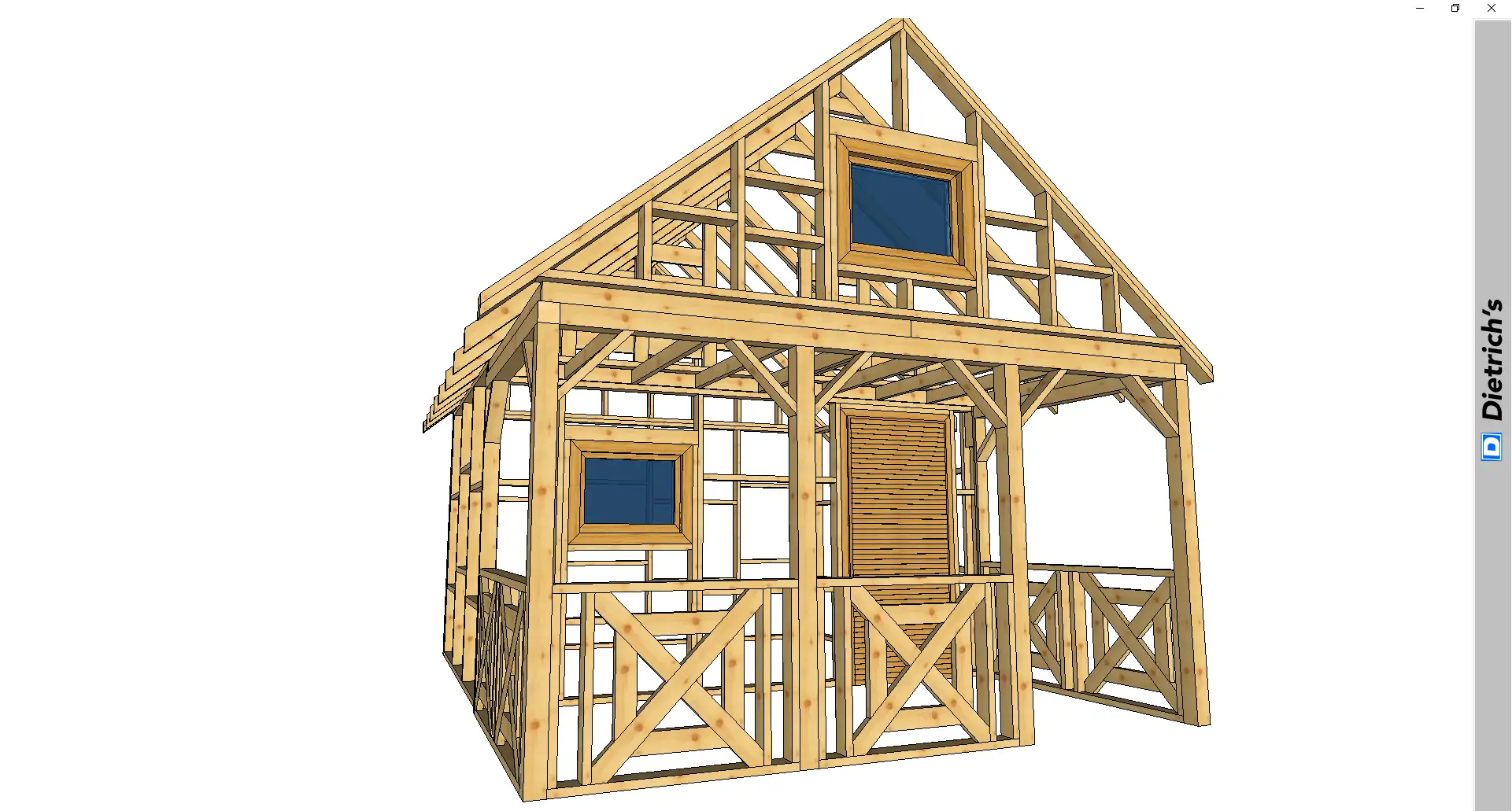 Domek Amadeusz I - wersja szkieletowa
