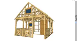 Domek hytte bez pozwolenia na budowe