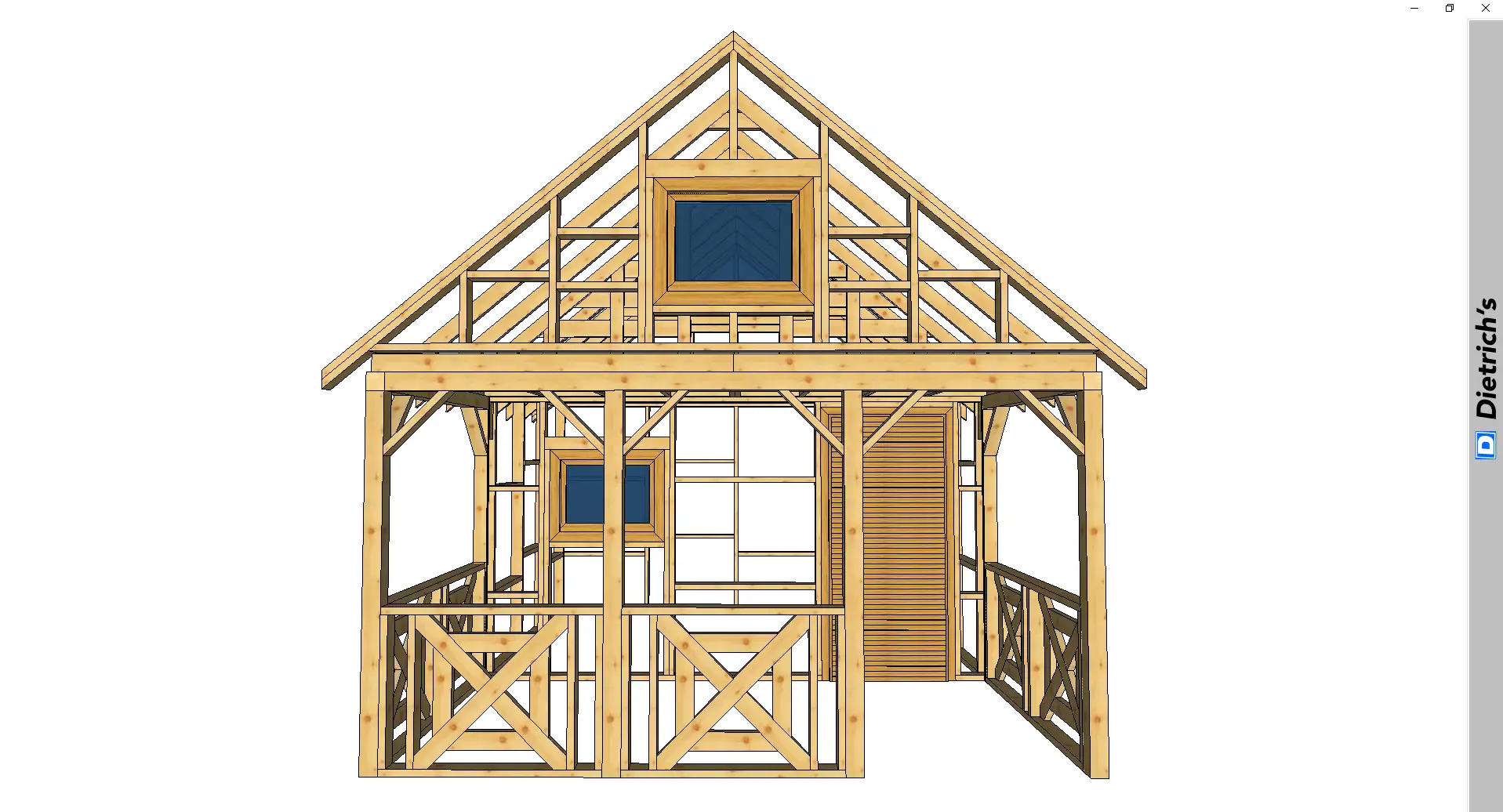 Domek Amadeusz I - wersja szkieletowa