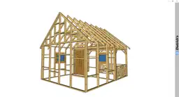 Domek norweski typu hyte