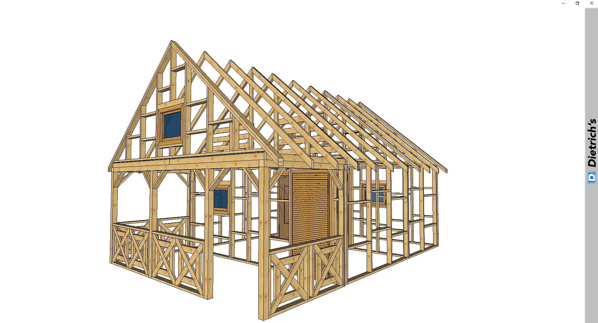 Szkielet kanadyjski amadeusz drewnolandia