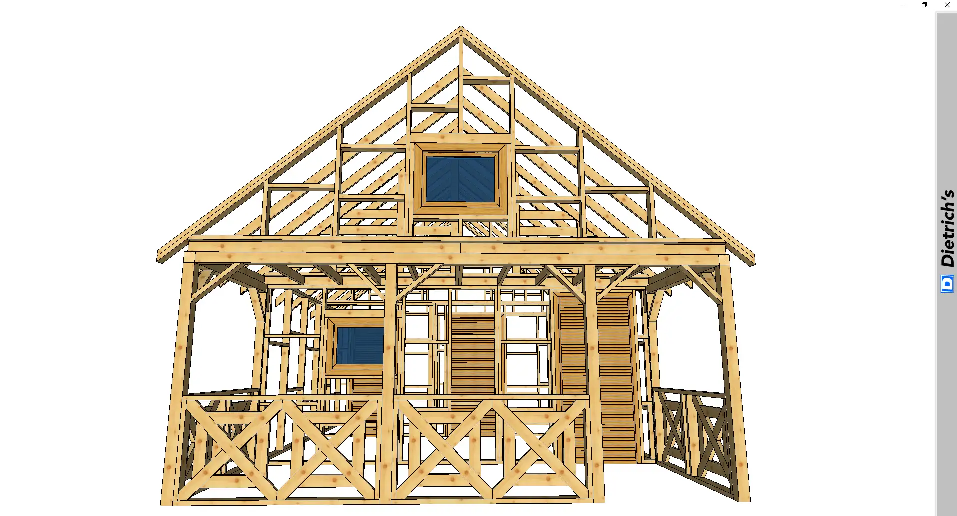 Domek Amadeusz V - wersja szkieletowa
