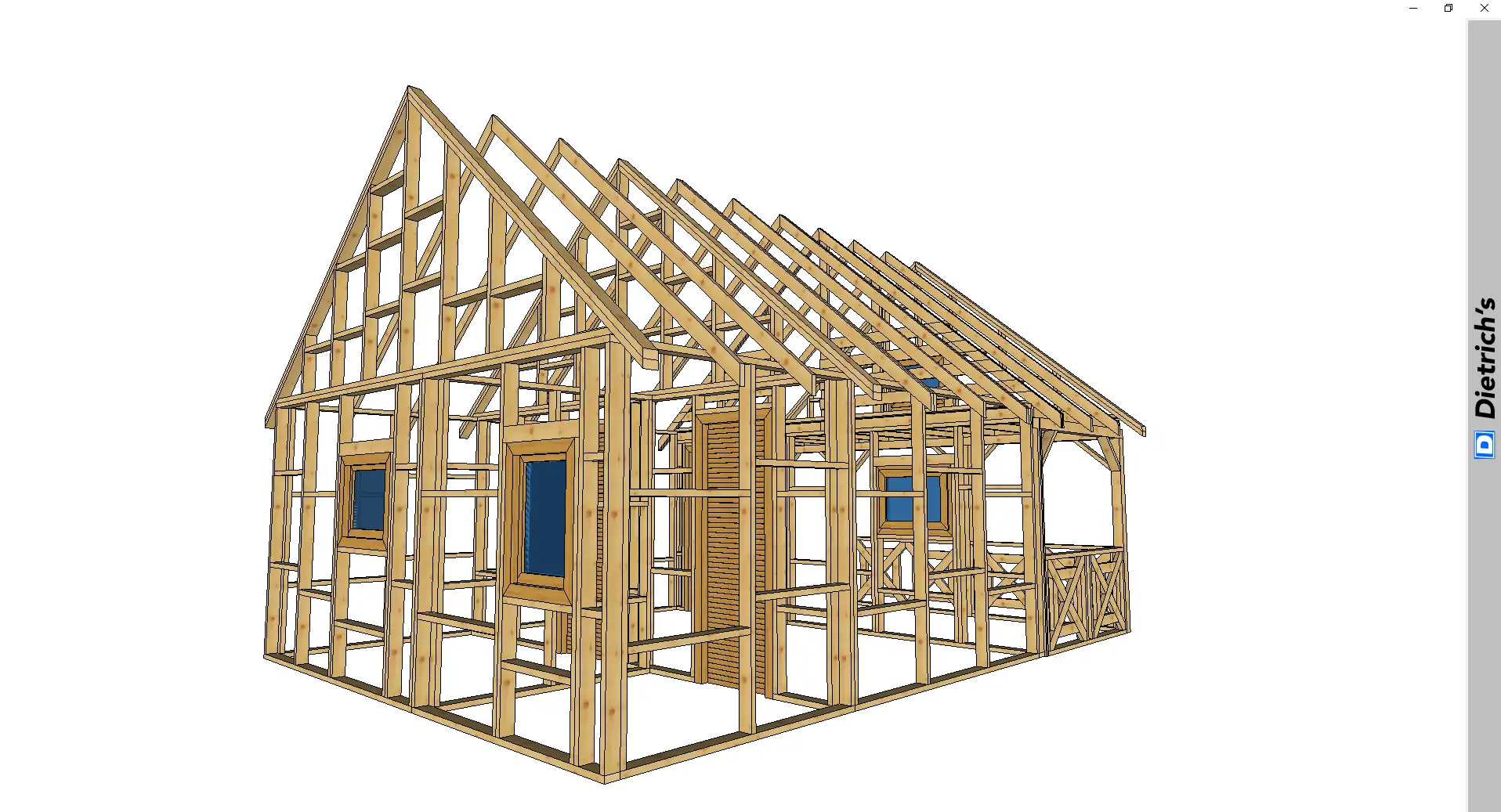 Domek Amadeusz V - wersja szkieletowa