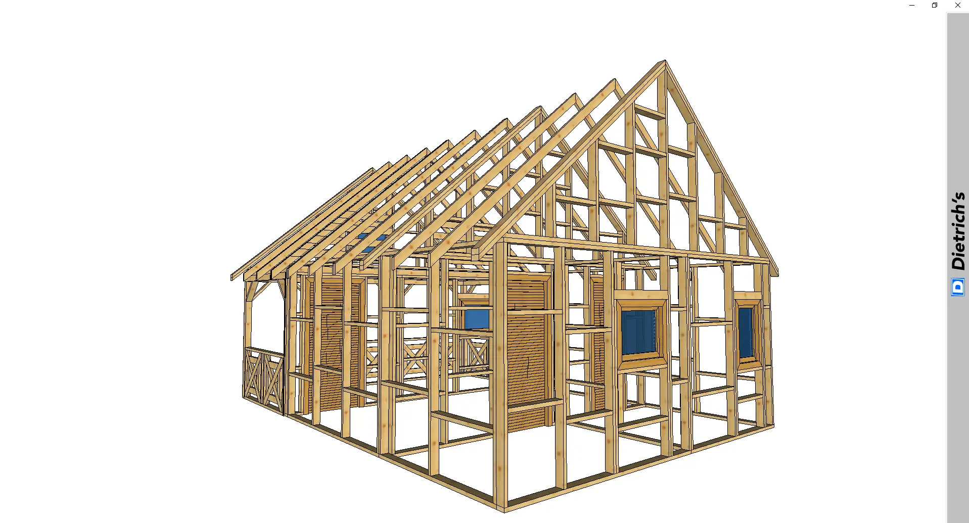 Domek Amadeusz V - wersja szkieletowa
