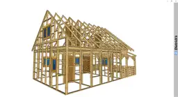 Domek drewniany do 35 m2 na zgloszenie