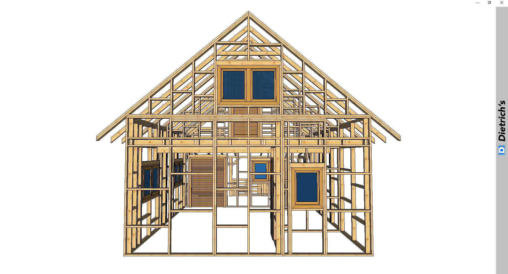 Domek kanadyjczyk swierk skandynawski