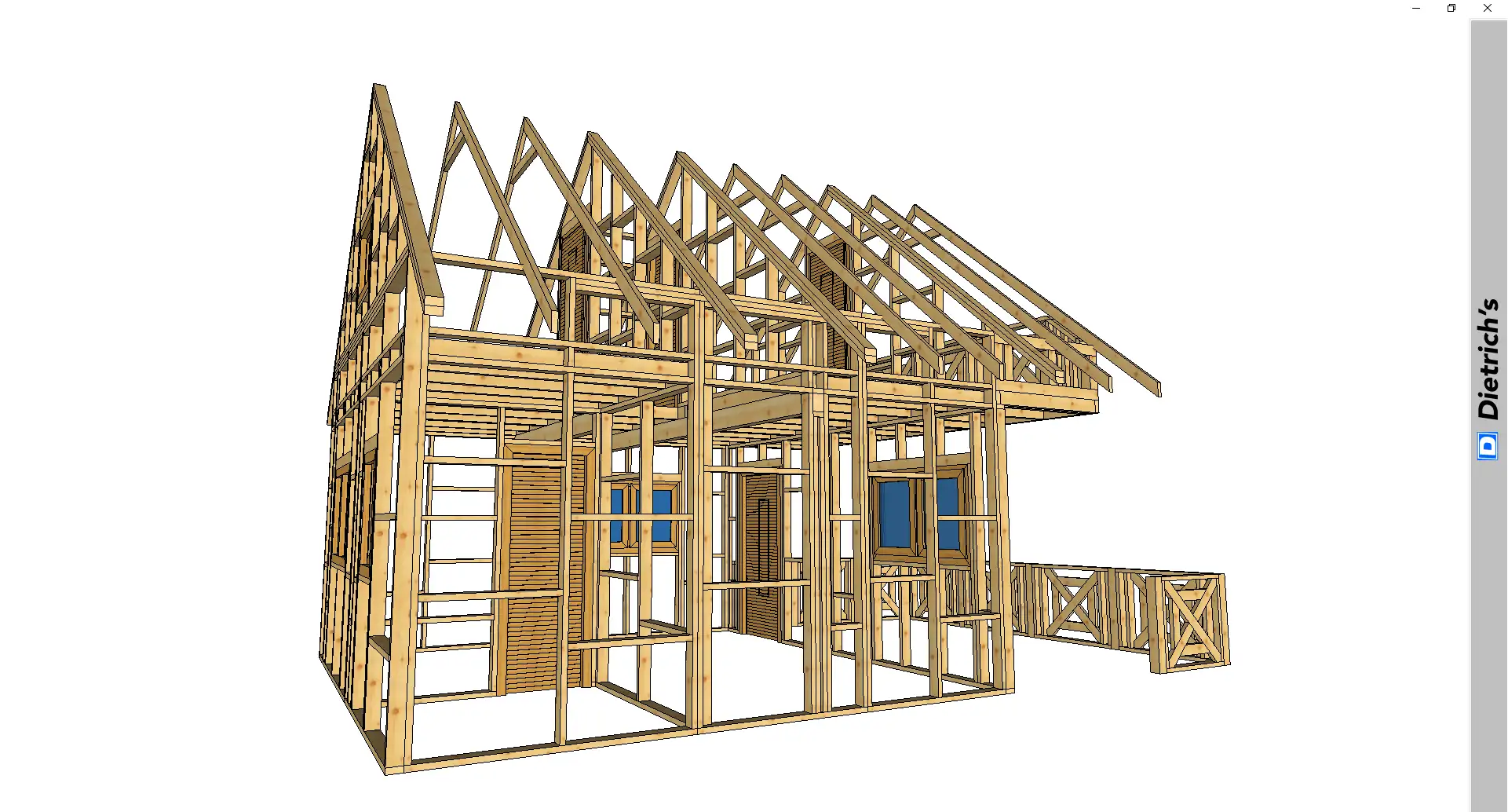 Domek Igor - wersja szkieletowa
