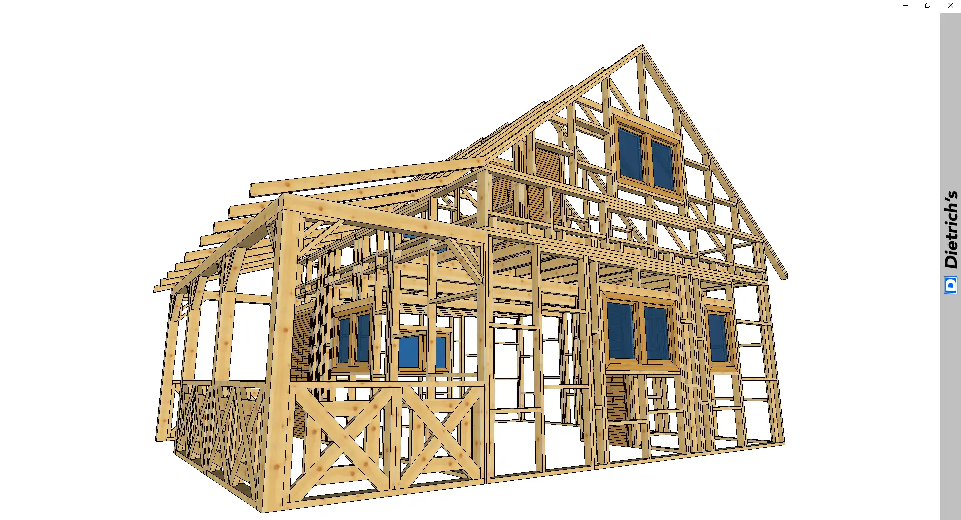 Domek Julian - wersja szkieletowa