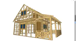 Duzy domek z tarasem