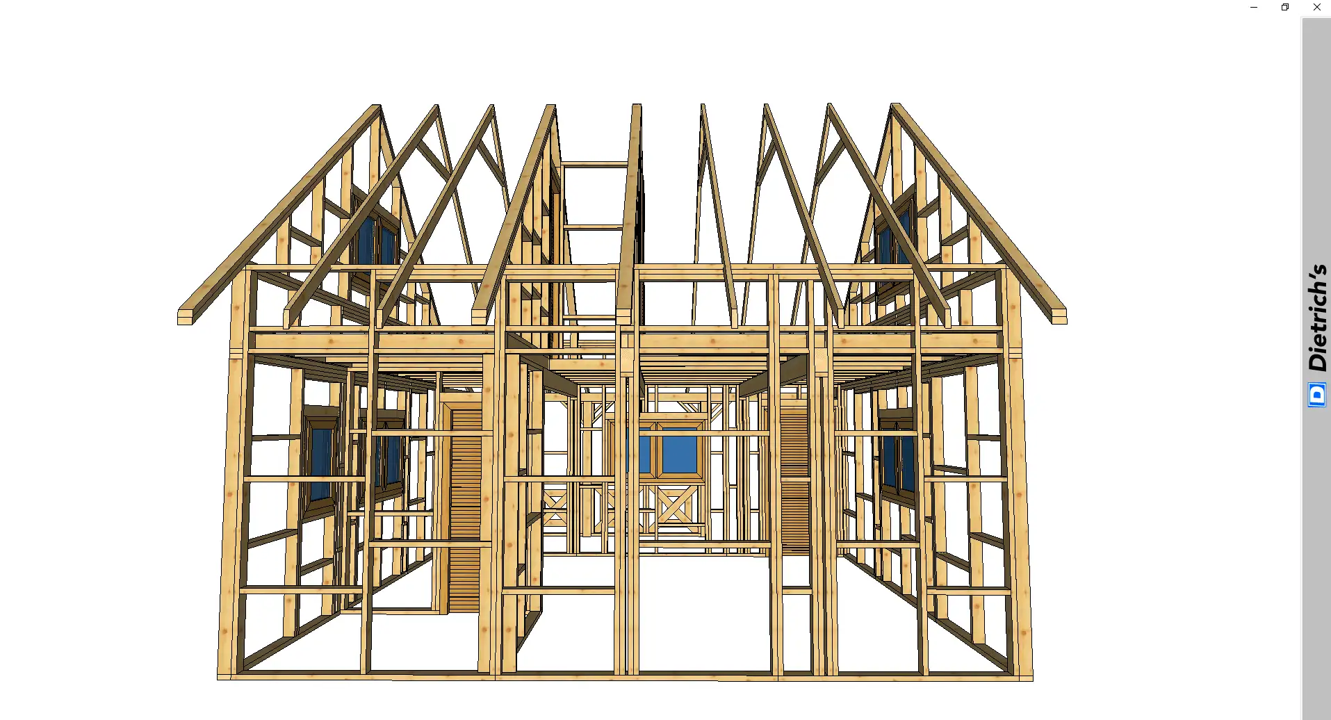 Domek Julian - wersja szkieletowa