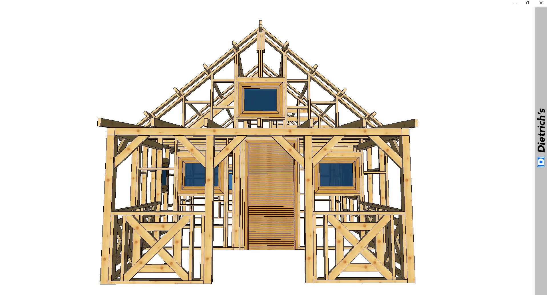 Domek Marcel II - wersja szkieletowa
