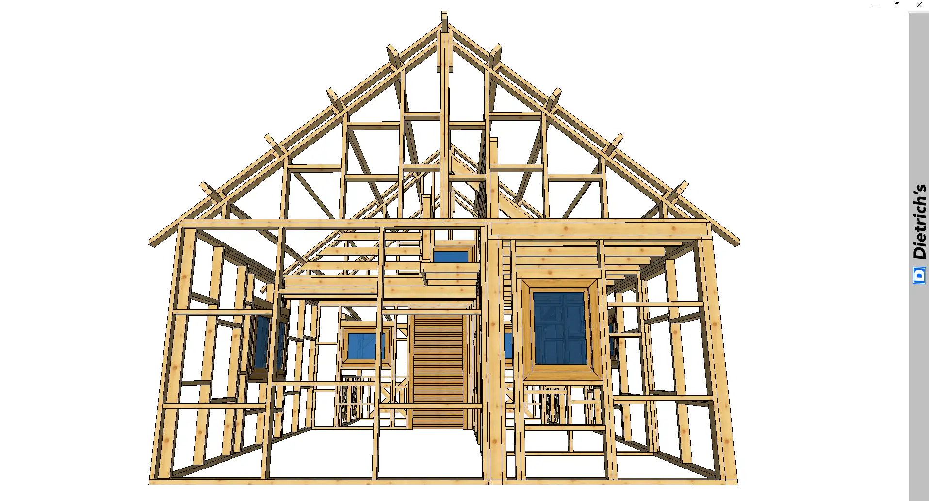 Domek Marcel II - wersja szkieletowa
