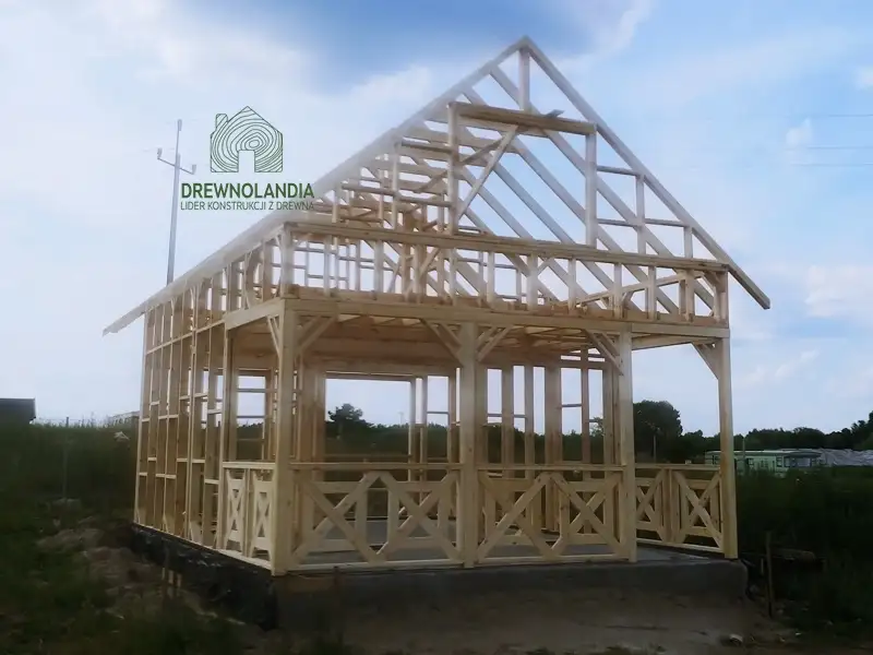 Domy domki drewniane szkielet konstrukcja