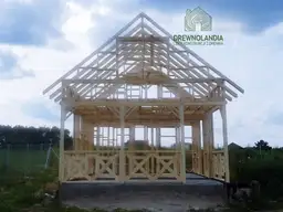 Szkielet domu drewnianego cena