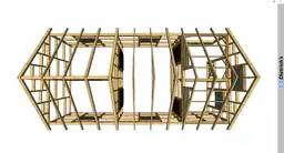 Szkielet domku kanadyjskiego