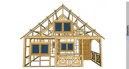 Kompletny szkielet kanadyjski