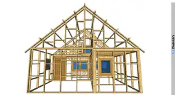 Tani dom szkieletowy