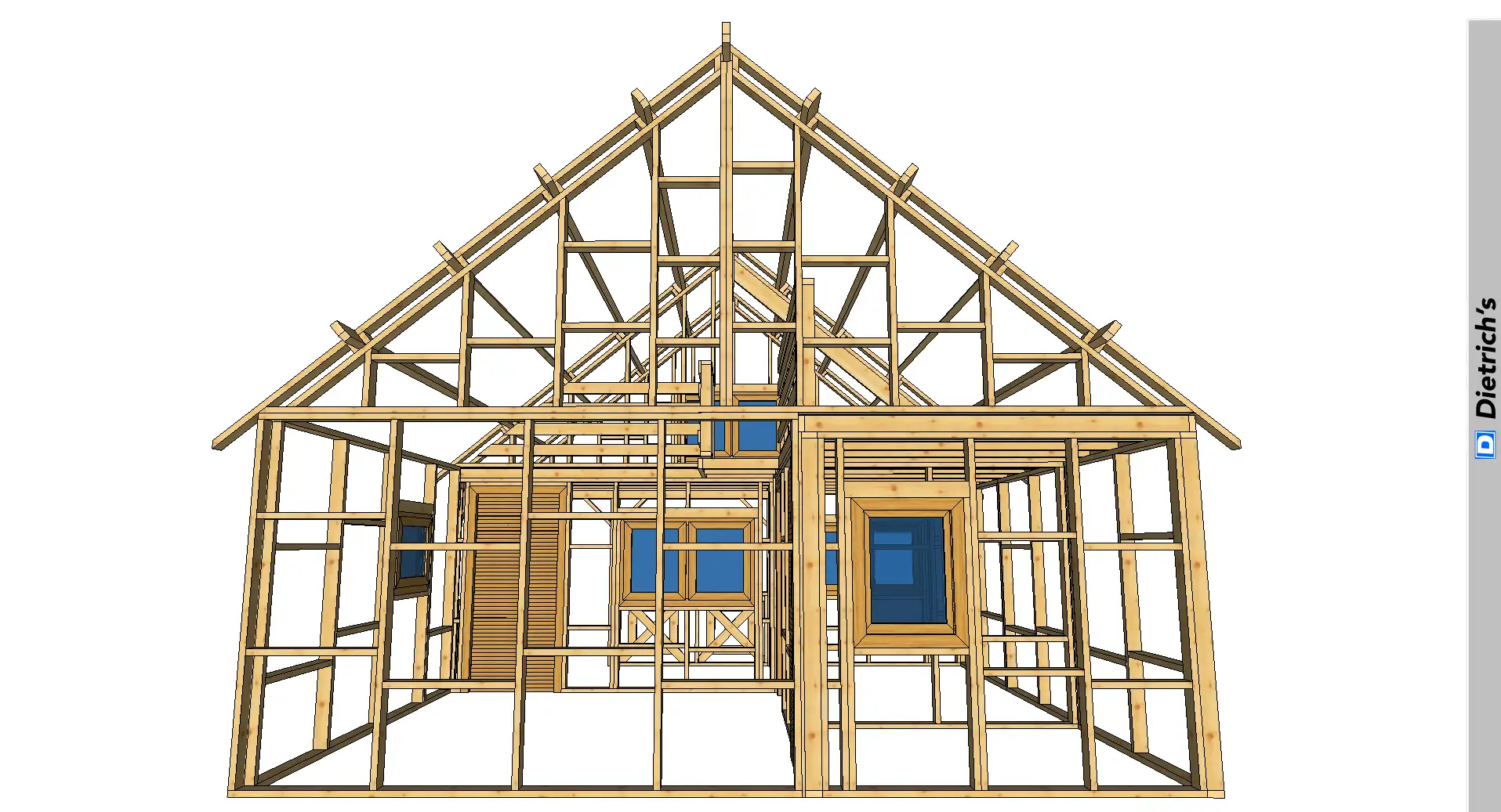 Tani dom szkieletowy