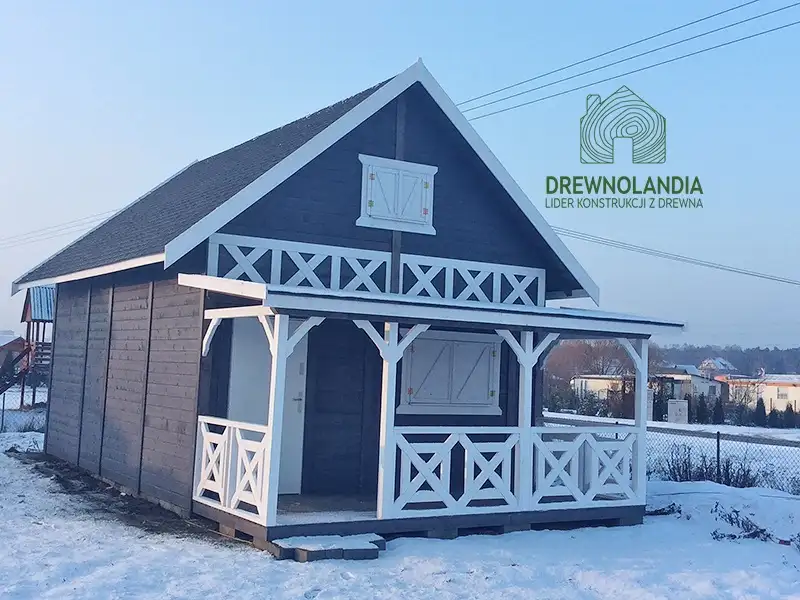 domek z drewna na zgloszenie drewnolandia