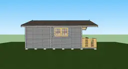 parterowy domek drewniany drewnolandia