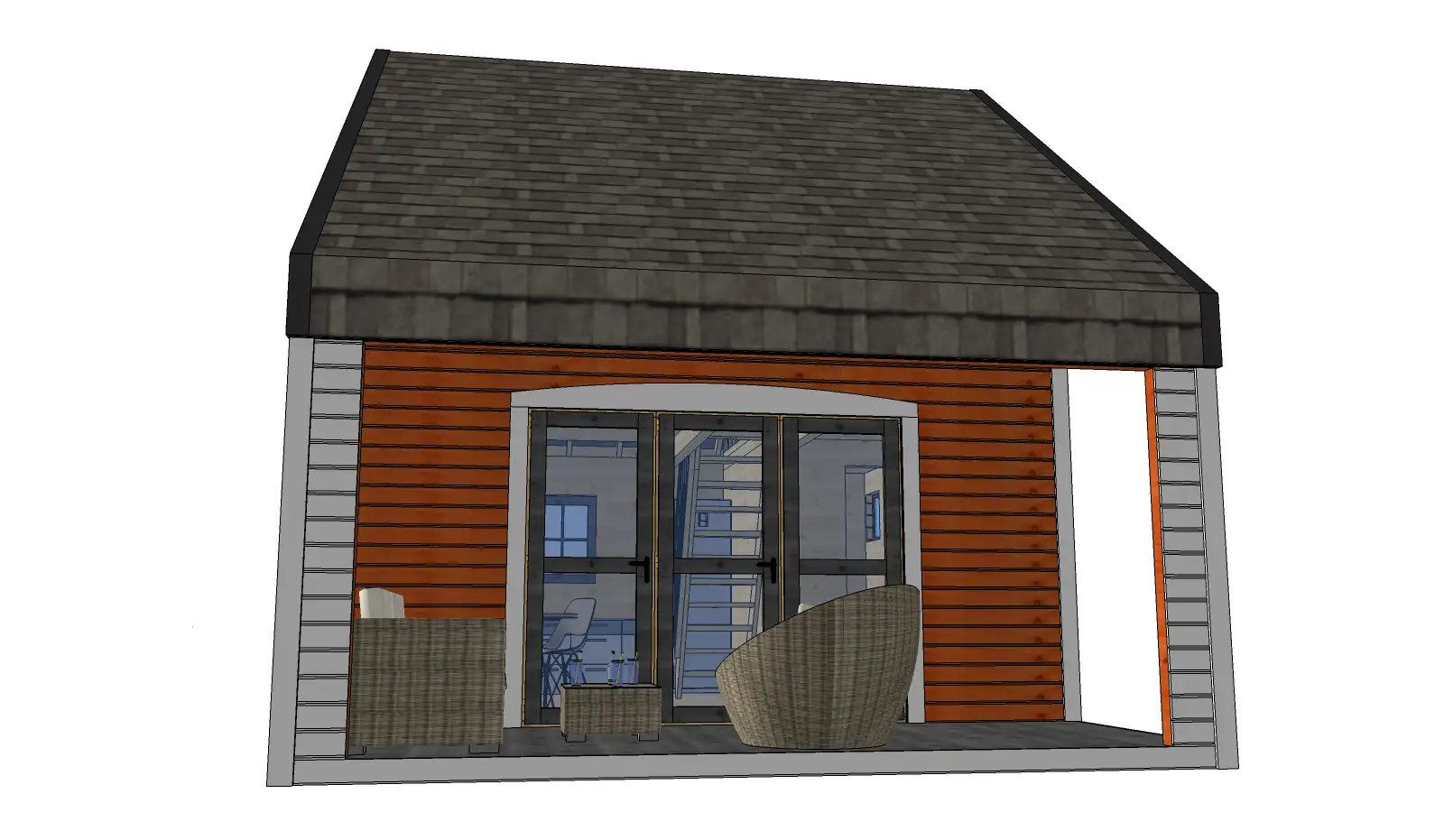 Michał 7m x 5m z antresolą