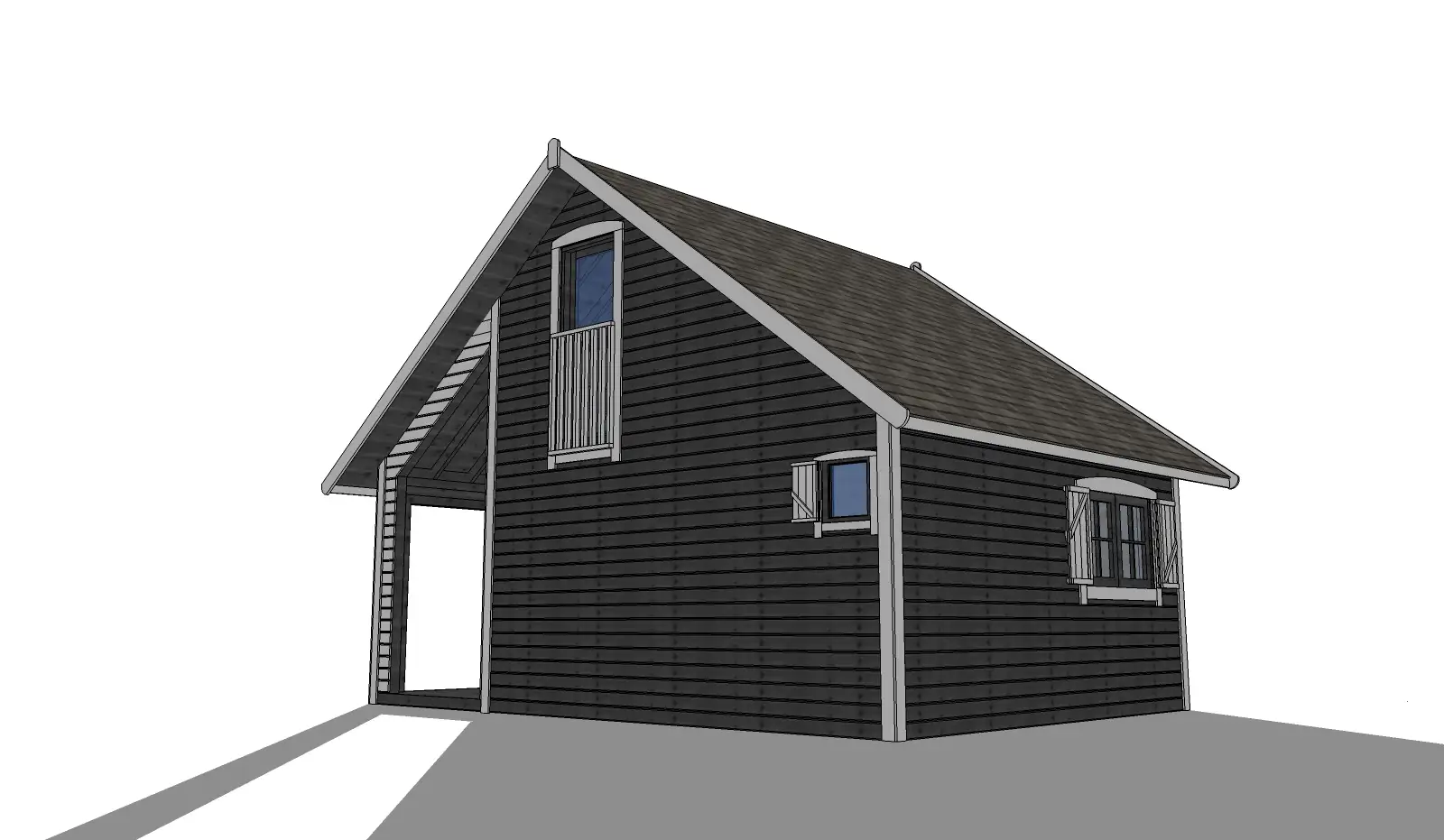 domki drewniane ogrodowe