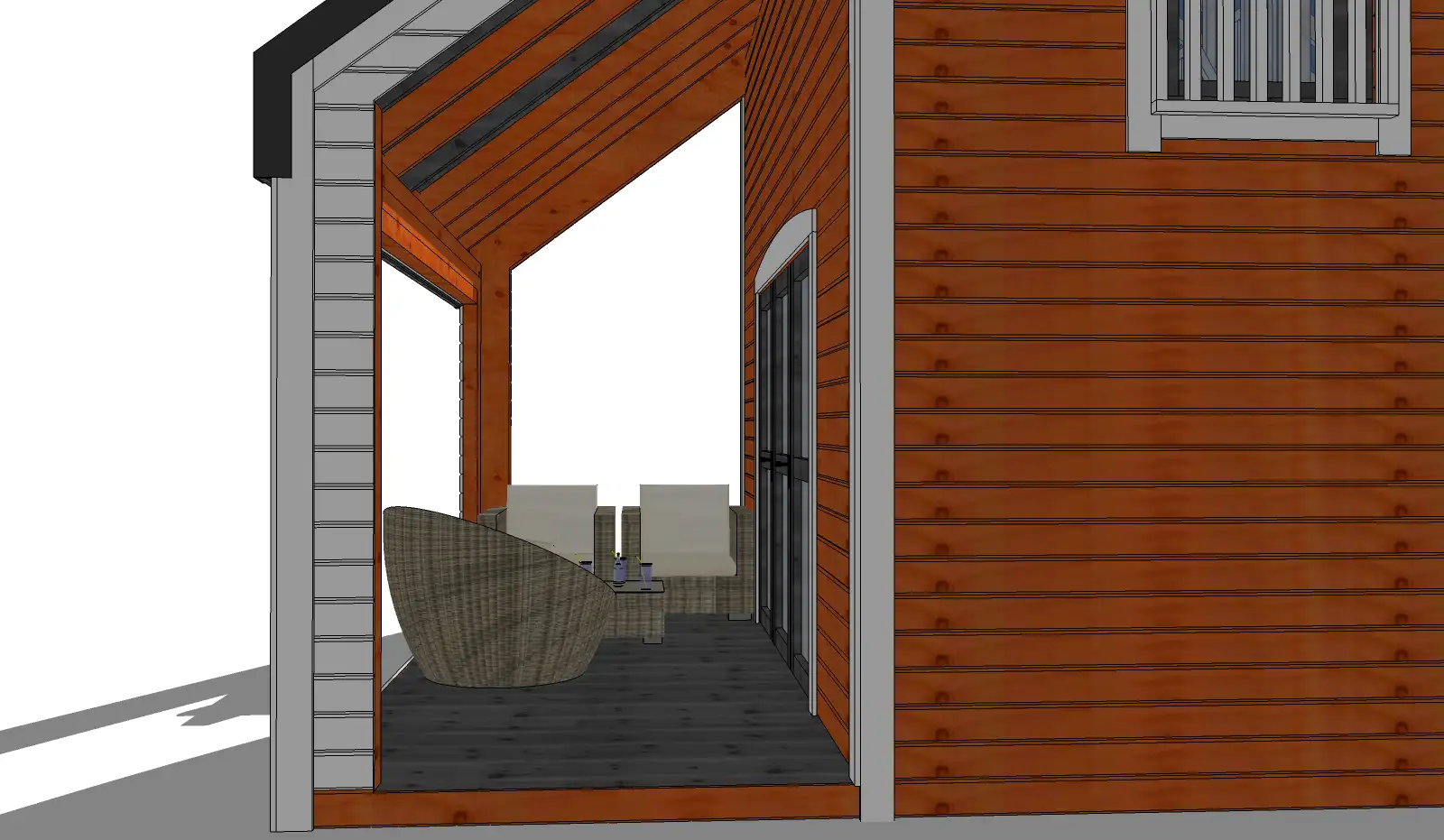 Michał 7m x 5m z antresolą