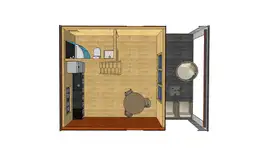 wojewodztwo mazowieckie domki drewniane