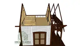 Domek z drewna 35 m2