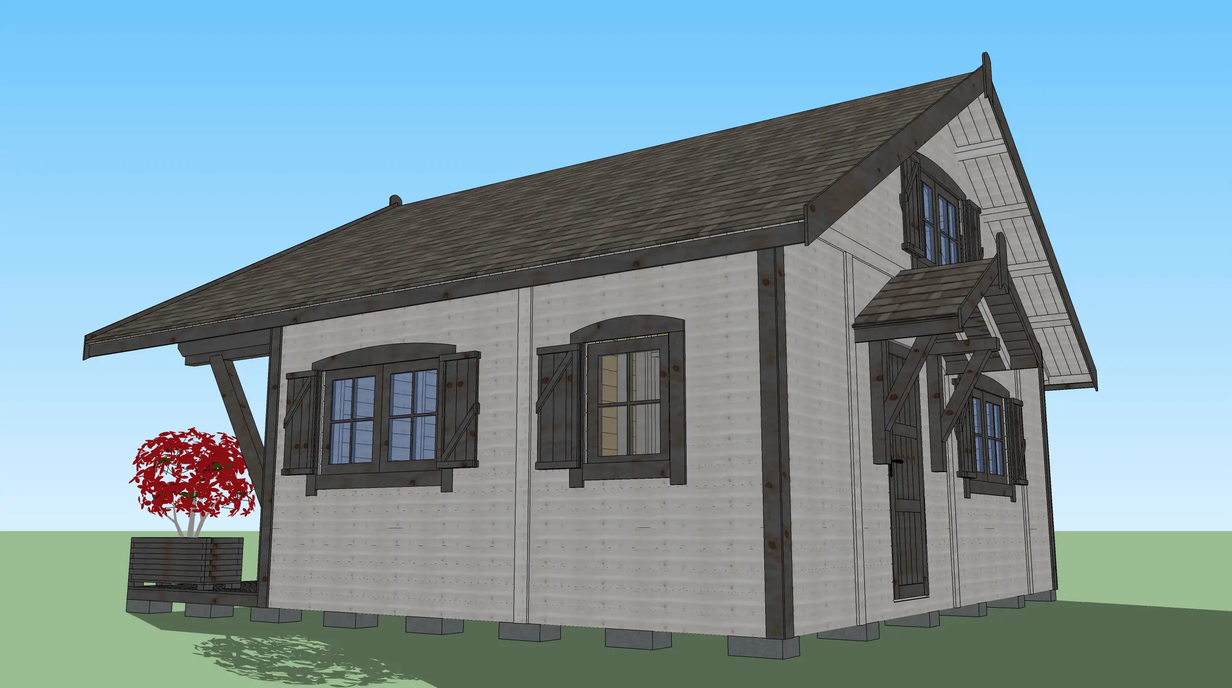 Domek letnikowy Karol do 35 m2