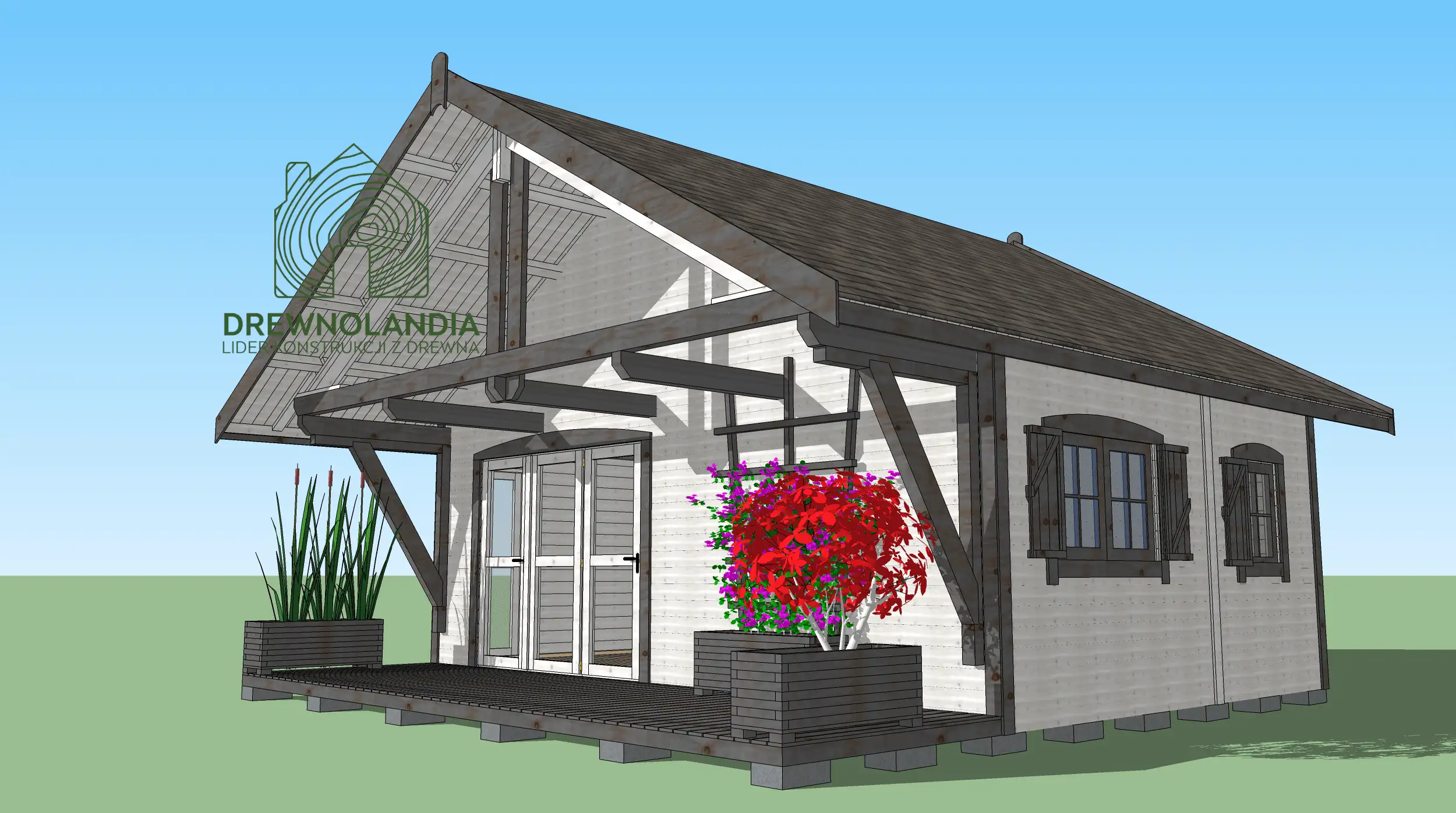 Domek drewniany Karol IV