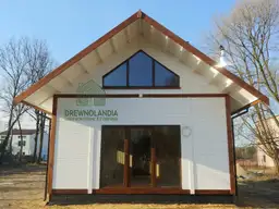 Nowoczesny design domku letniskowego