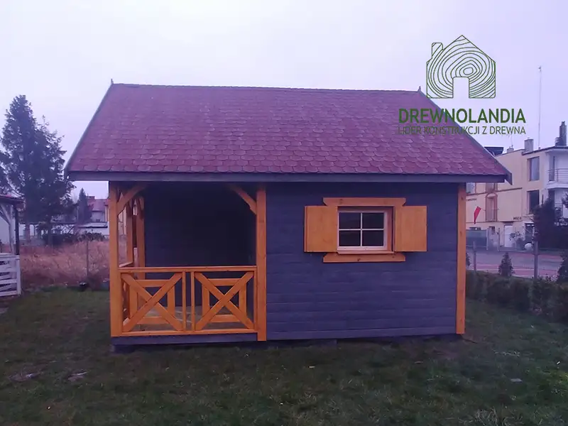 Domek na dzialke Wiktor I - 5x4m 