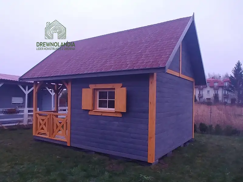 Domek na dzialke Wiktor I - 5x4m 