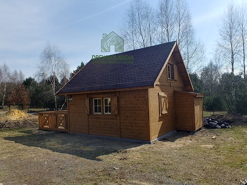 Domek drewniany Maciek