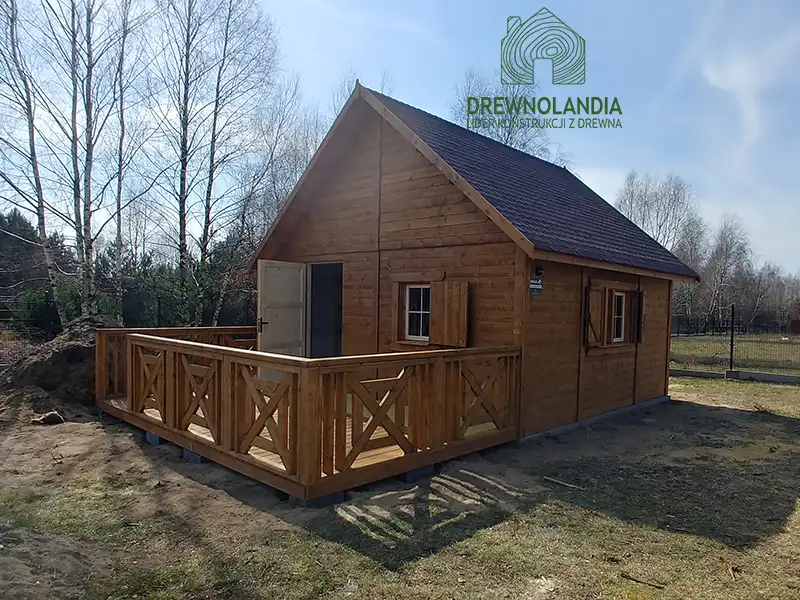 Domek rekreacyjny do 35 m2