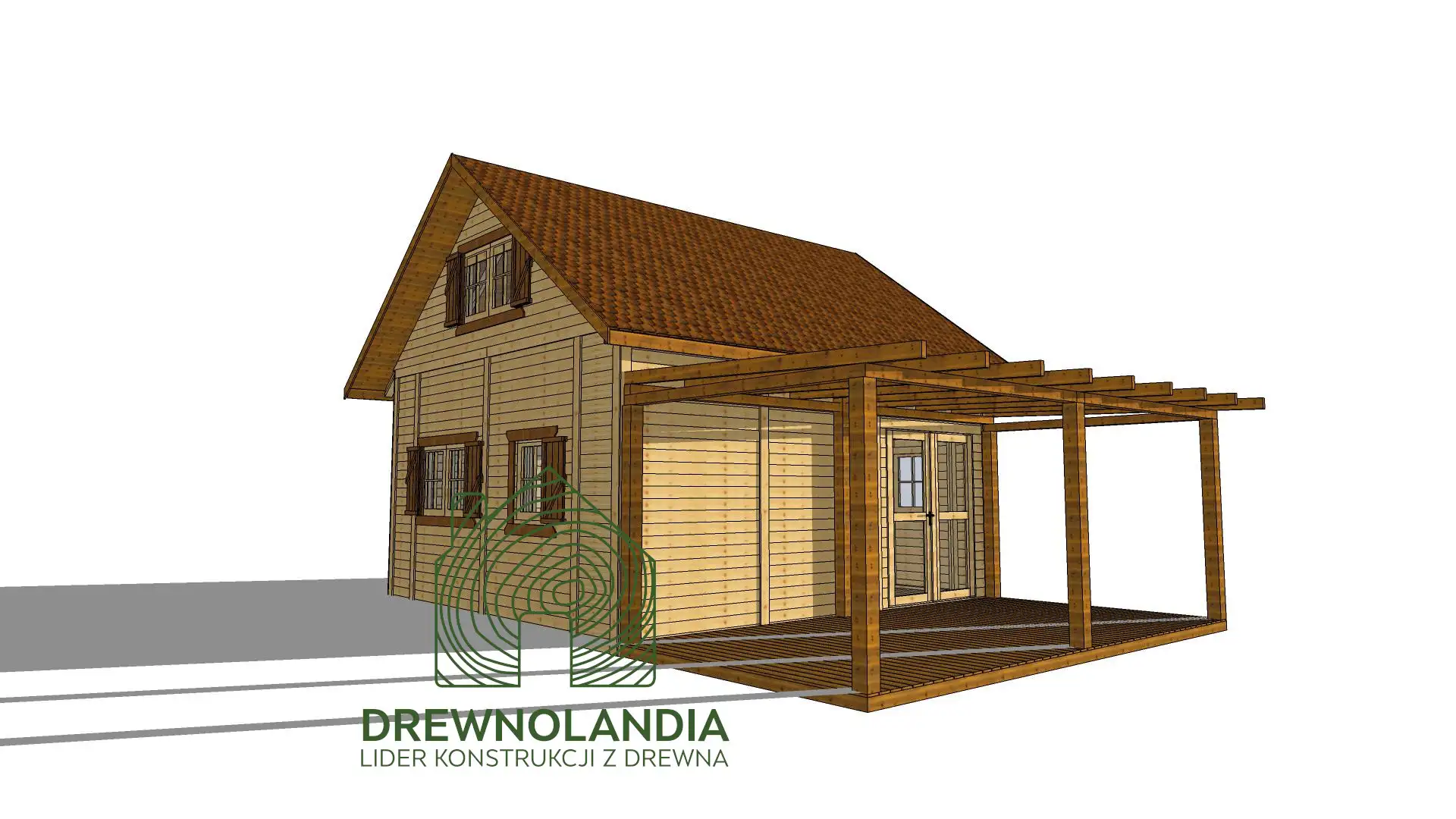 Domek z drewna do 35 m2